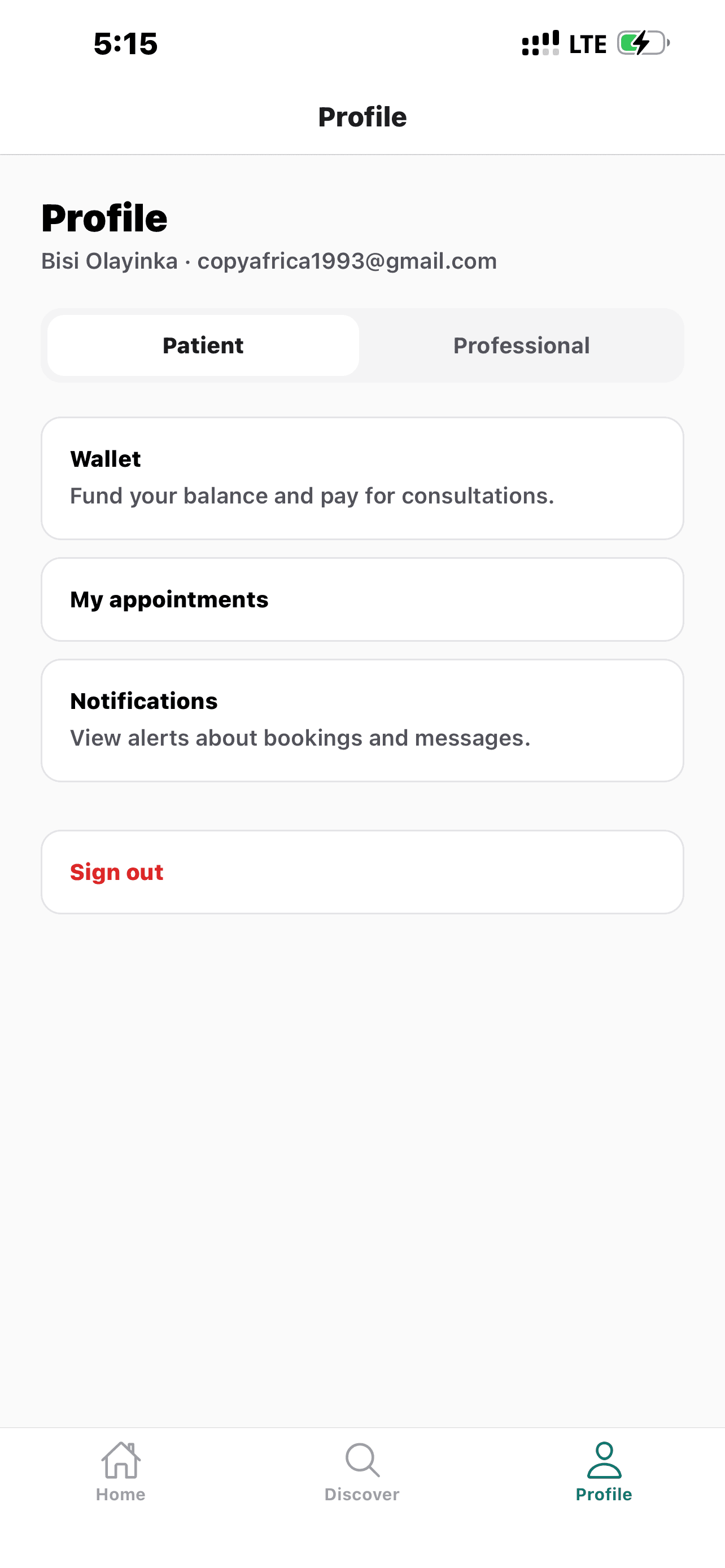 EnuraxHealth appointment booking flow
