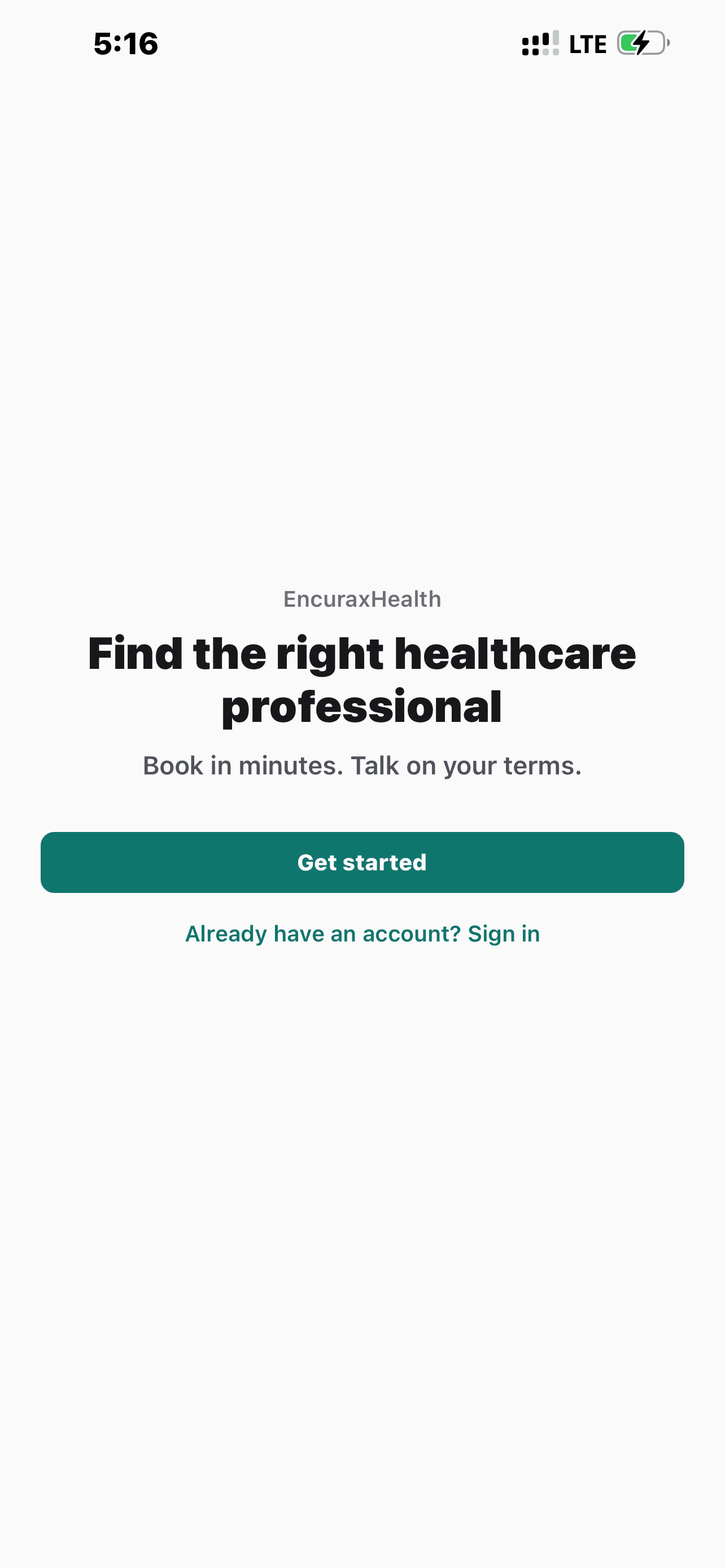 EnuraxHealth messaging interface